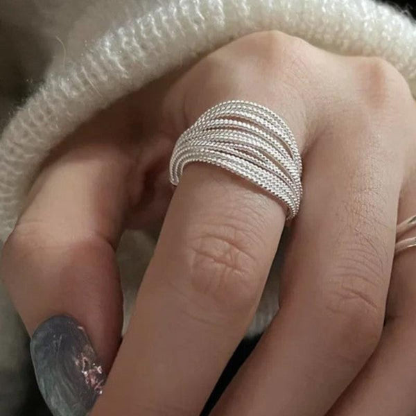 Anel Ajustável Feminino Mil Fios